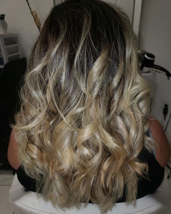 Balayage transformation at garland