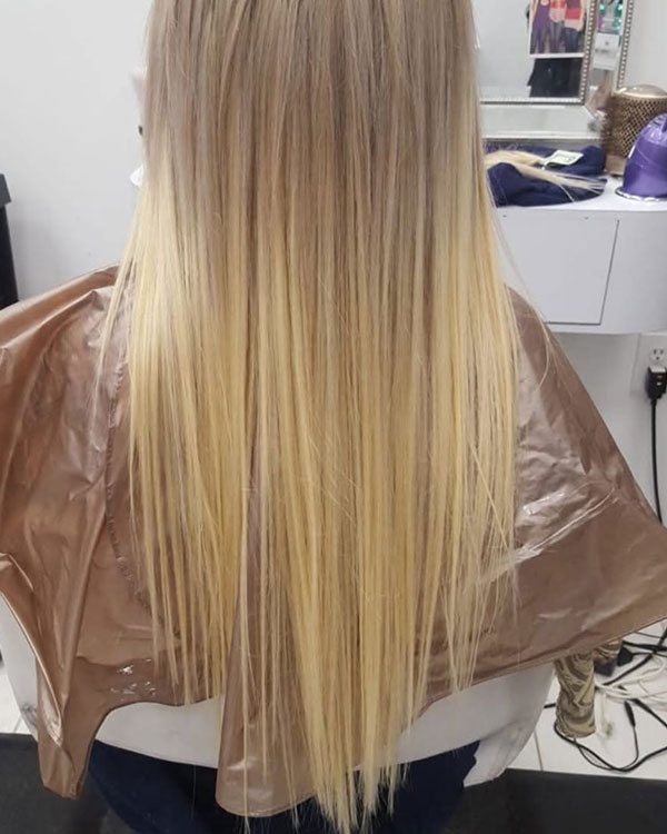 extensions ombre californians garland