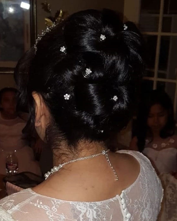 hairstyles and makeup garland