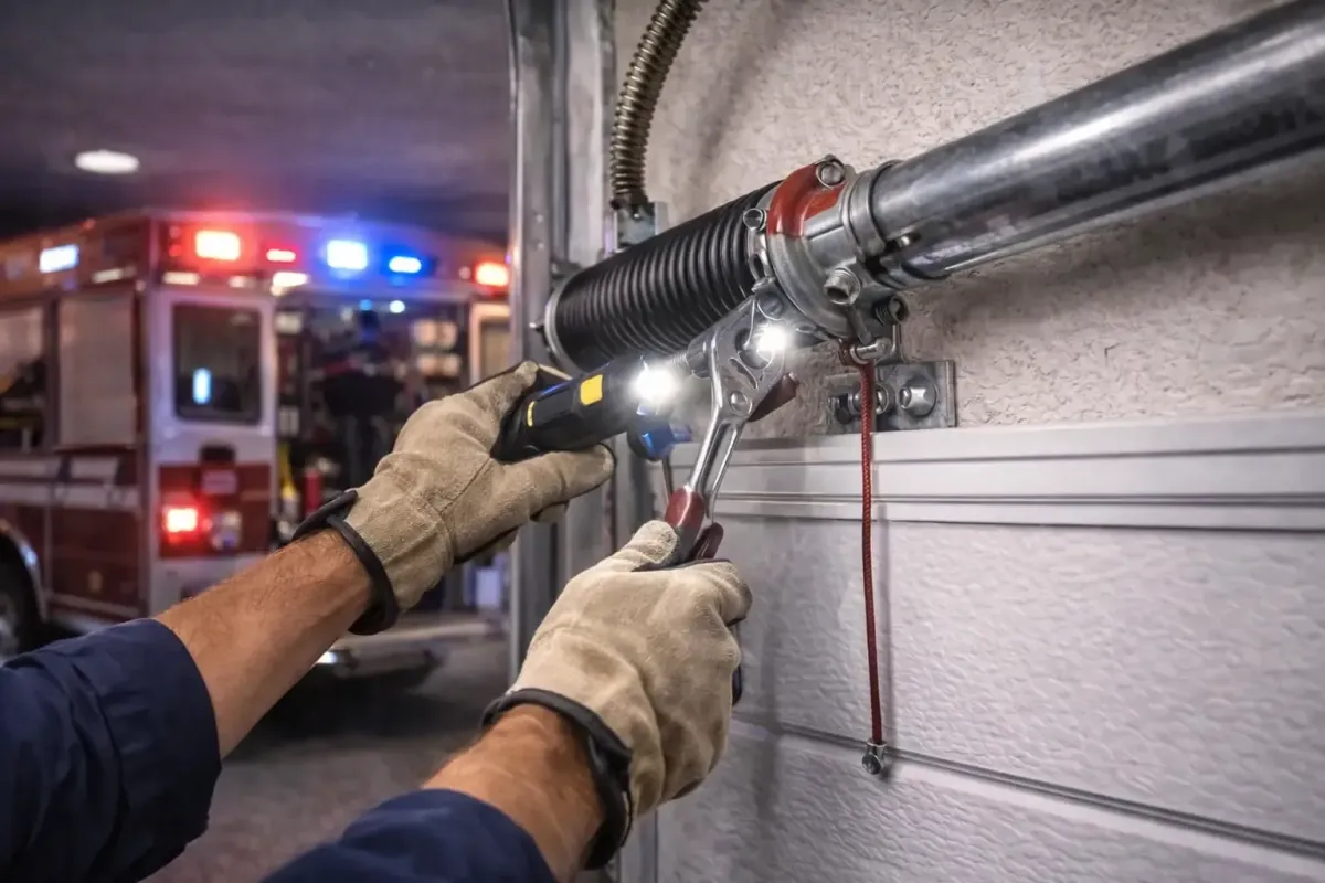 Emergency garage door repair near Columbus Ohio