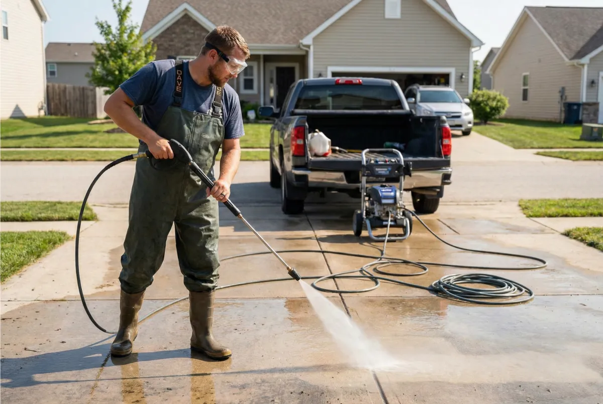 Pressure washing business website and SEO