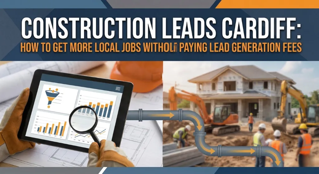 Construction Leads Cardiff: How to Get More Local Jobs Without Paying Lead Generation Fees
