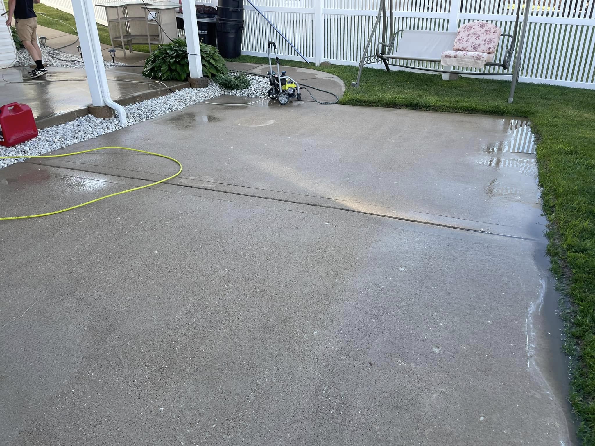 Concrete Cleaning in Chesterfield