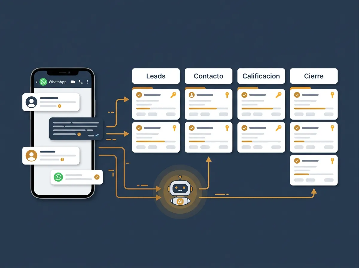 Use WhatsApp como su CRM