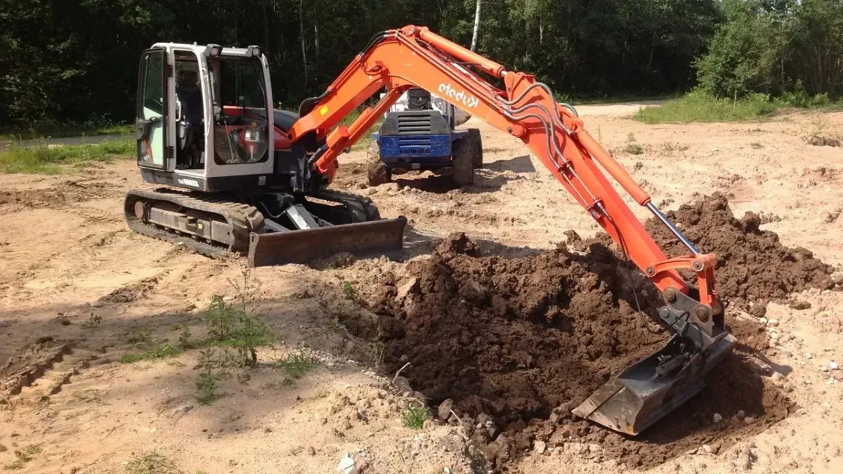 Kivikaru kaevetööd