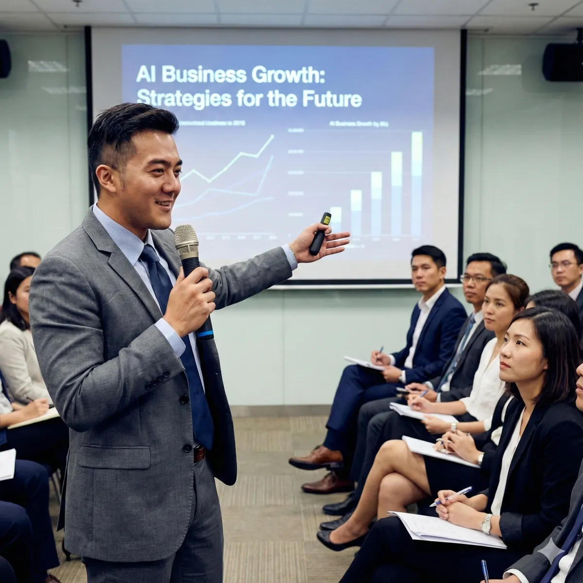 man holding incandescent bulb