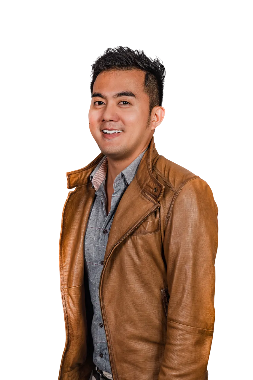 man in black jacket holding spark