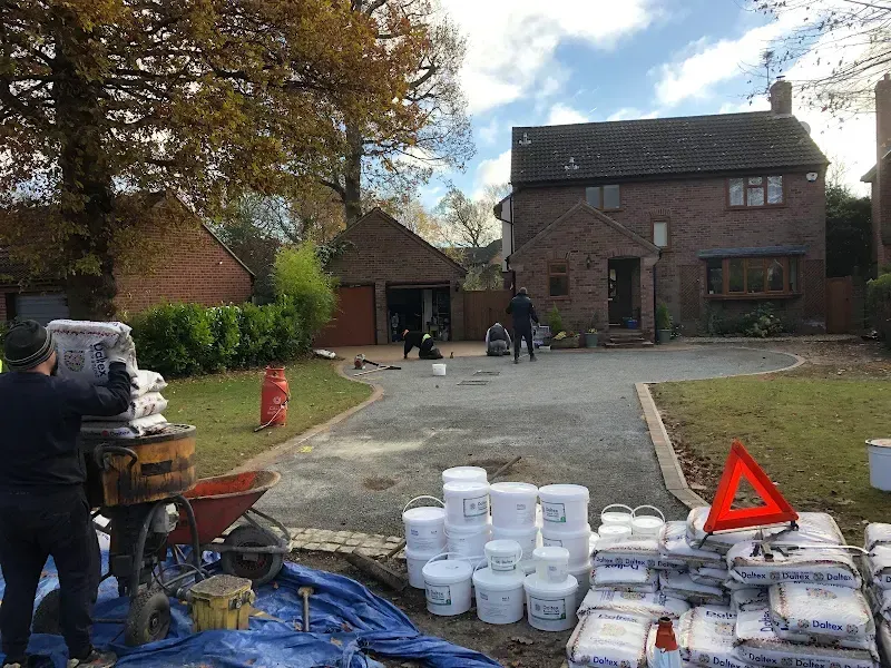 Before resin driveway installation in Essex