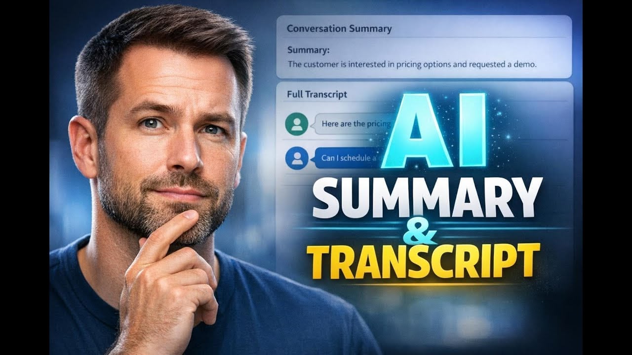 Conversation AI summaries and transcripts: how to enable