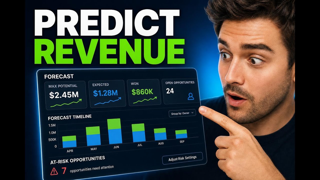 Forecast Revenue From Your Pipeline and Flag At-Risk Deals