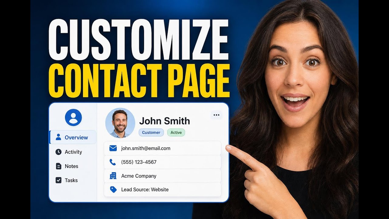 How to Customize Contact Pages with Role-Based Views