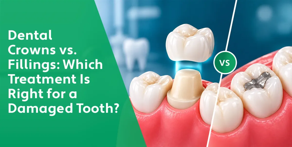 Dental Crowns vs. Fillings: Which Does Your Tooth Need?