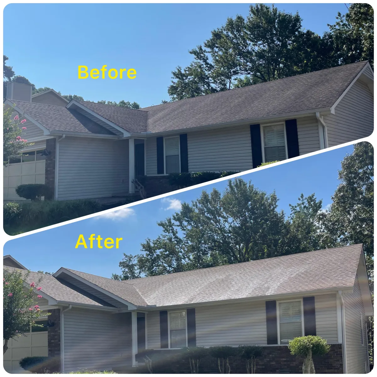 roof cleaning Little Rock