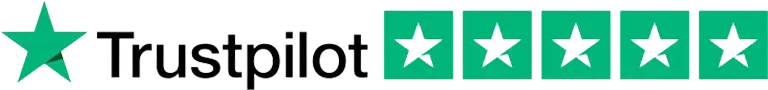 TRUSTPILOT WITH GREEN STARS