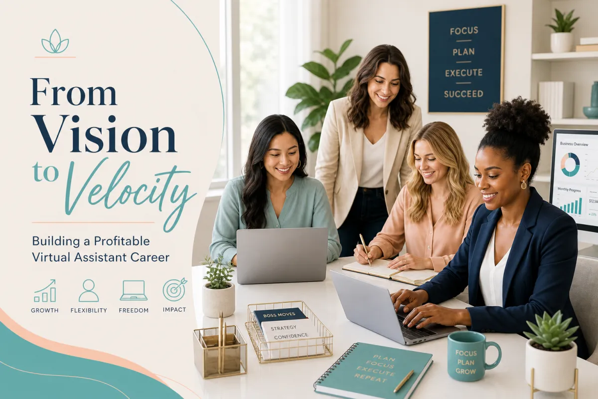 From Vision to Velocity: How Virtual Assistants Can Build a Profitable Career with the VAAEN Launchpad