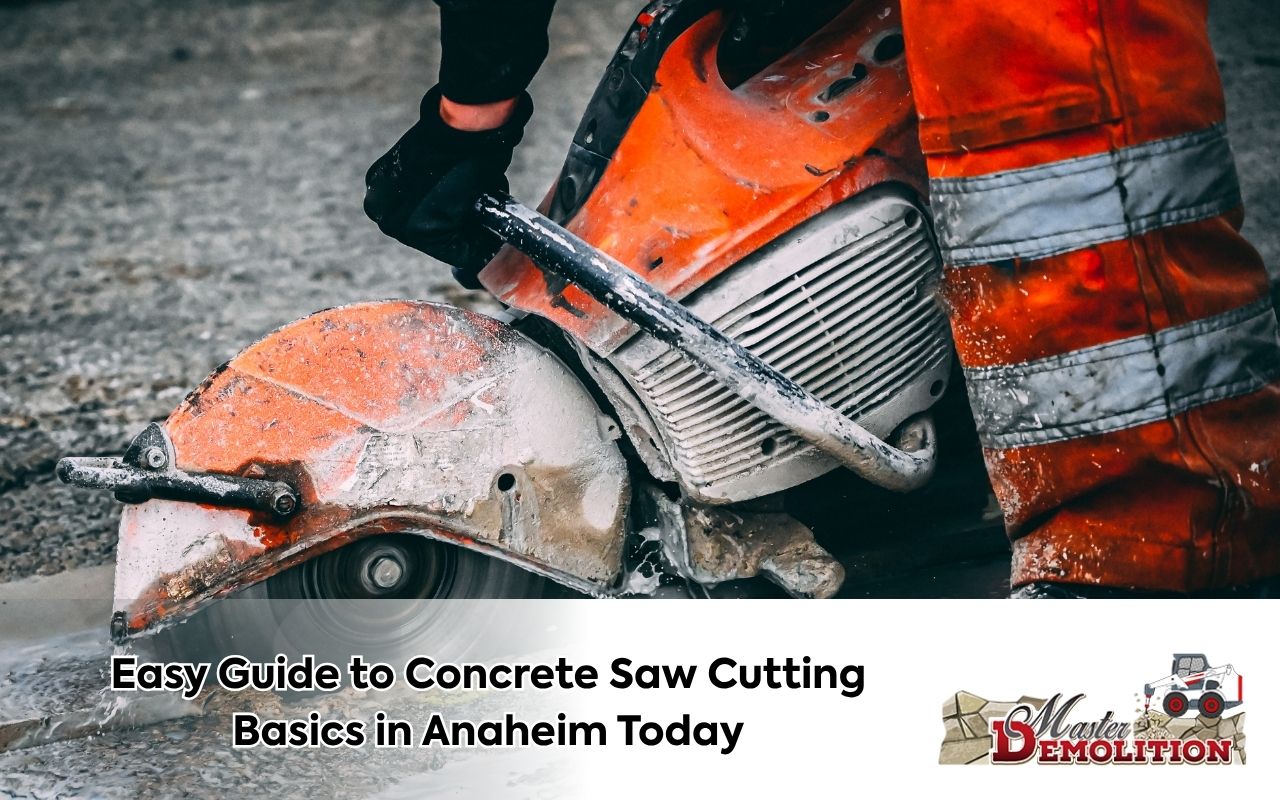 Clean joints and edge quality in concrete saw cutting basics in Anaheim