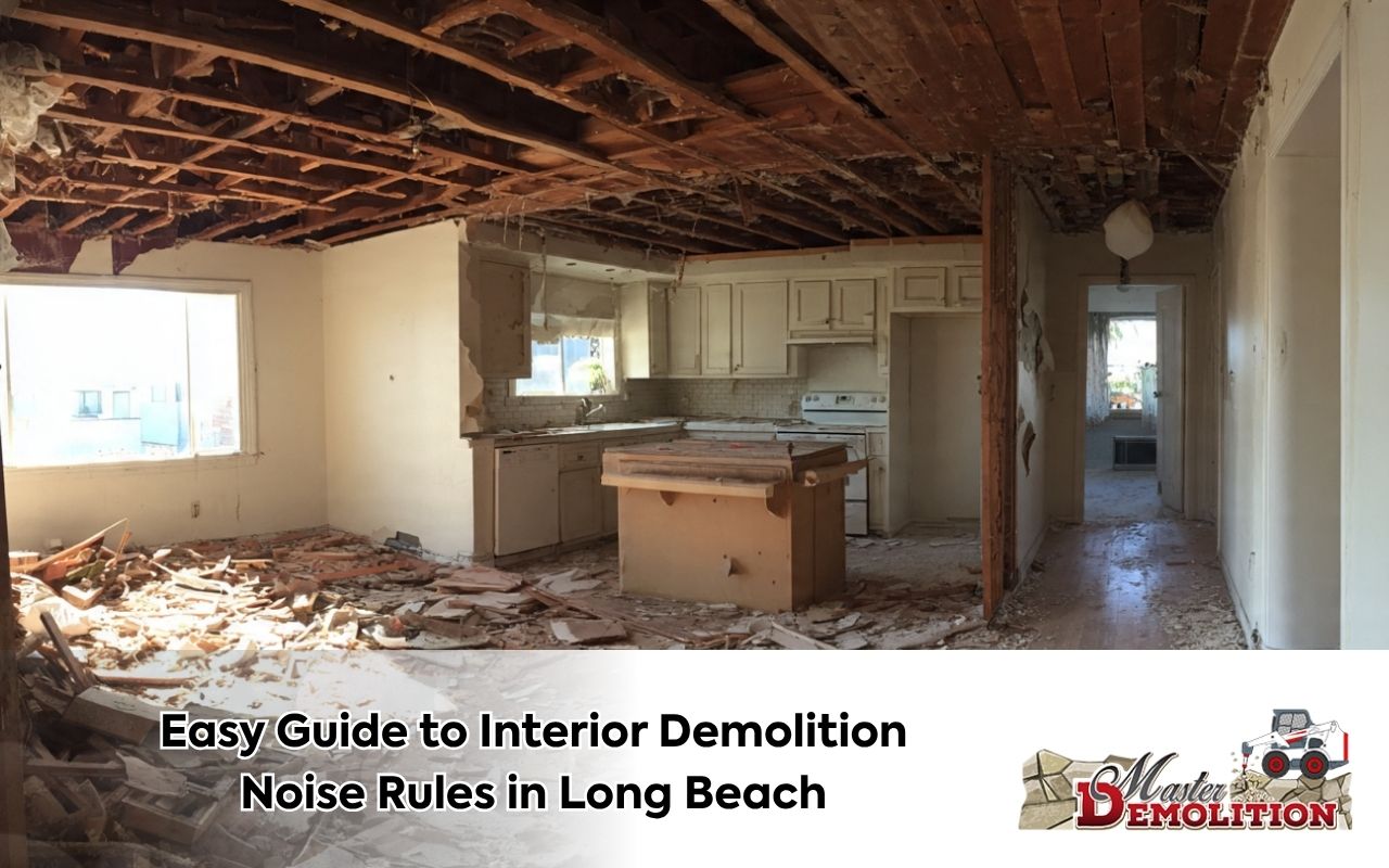interior demolition noise rules in Long Beach for residential renovation planning