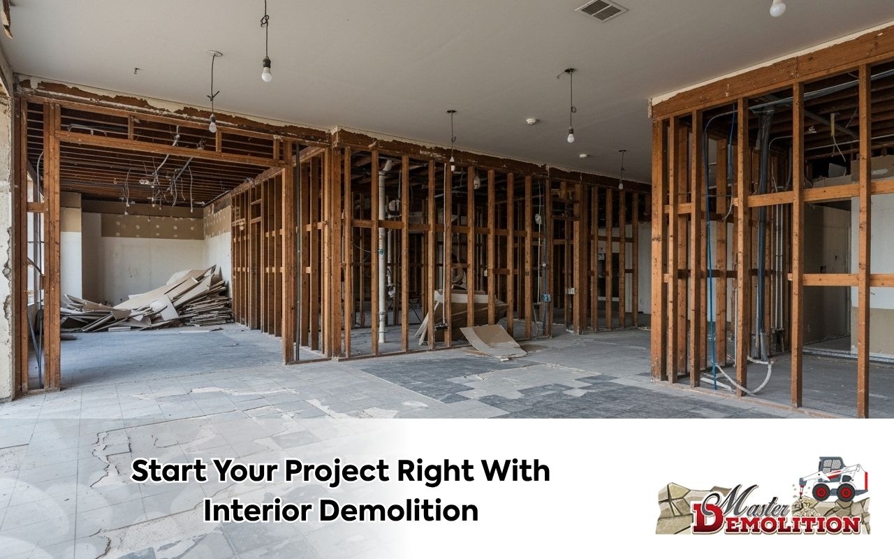 Cleanup after pre-renovation interior demolition in Santa Ana