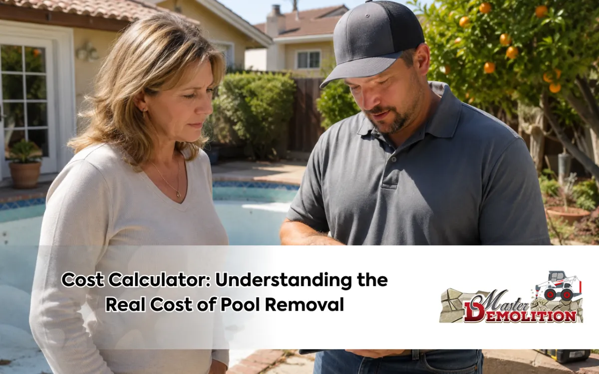 Cost of Pool Removal in Orange, CA | Homeowner Guide