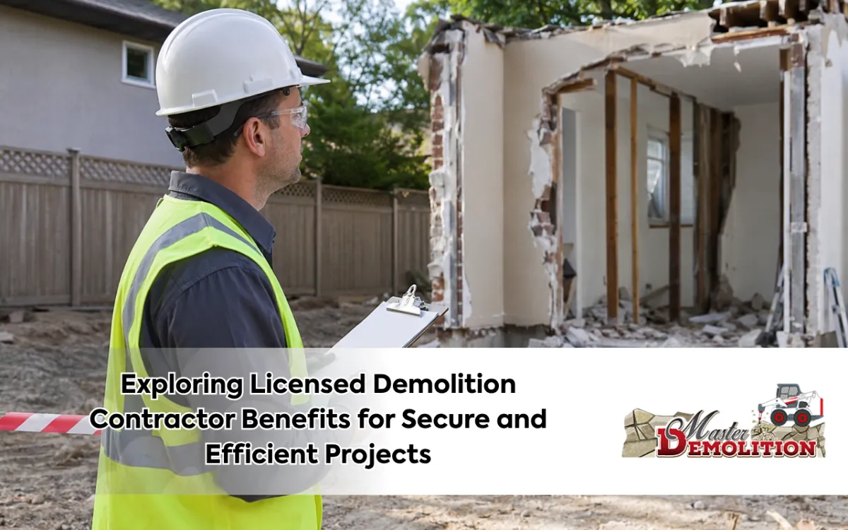  Licensed Demolition Contractor Benefits | Safer Projects
