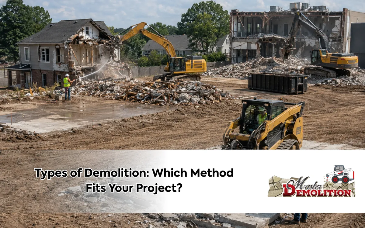 Types of Demolition: Which Method Fits Your Project?