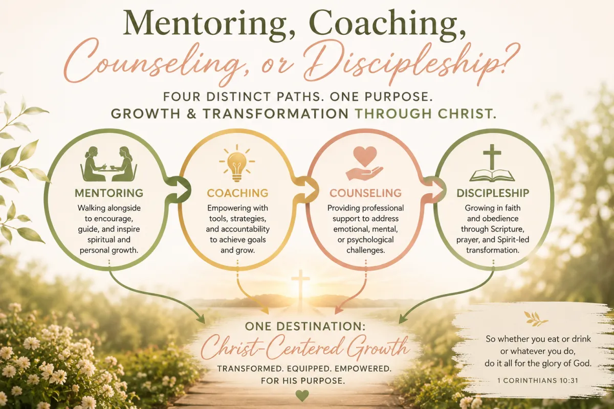 Mentoring, Coaching, Counseling, or Discipleship?