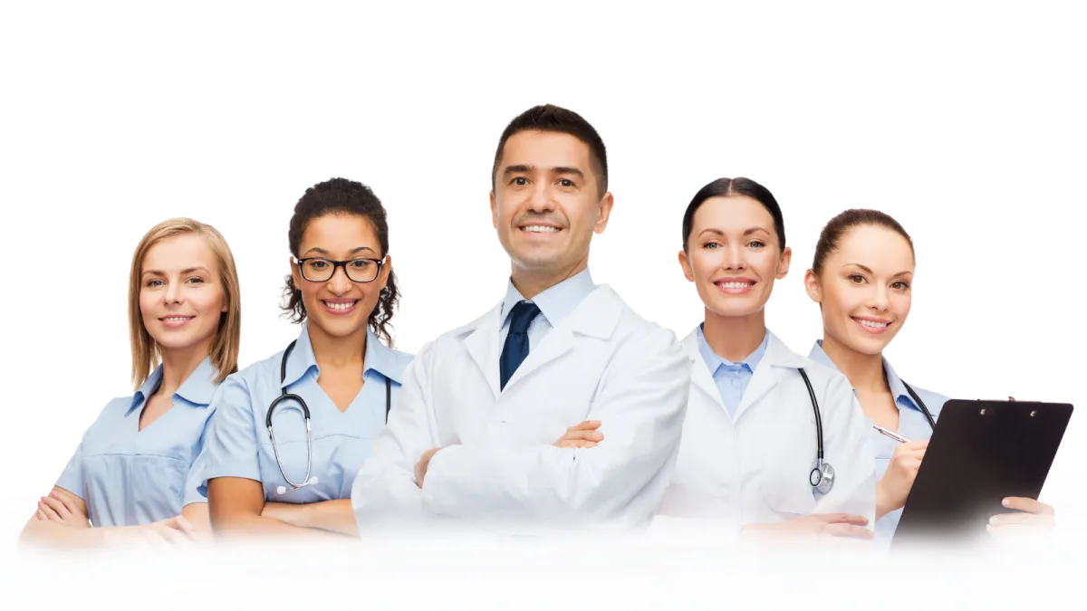 Royal Wound Care multidisciplinary medical team specializing in surgical wound healing, pressure injury management, and bedside wound care services.