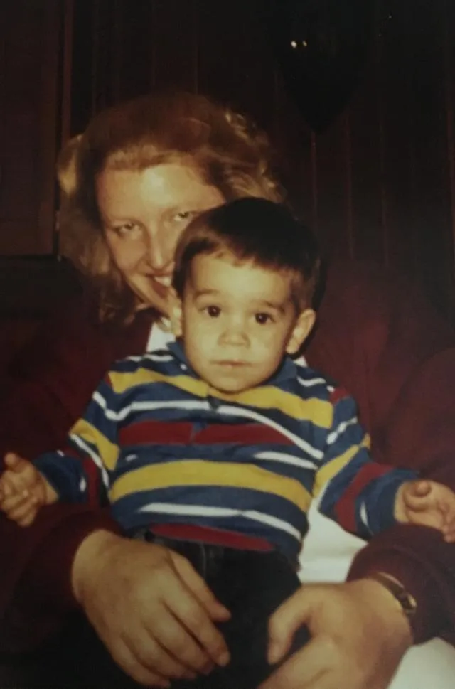 Ann Schmidt Walker, and her son Brick