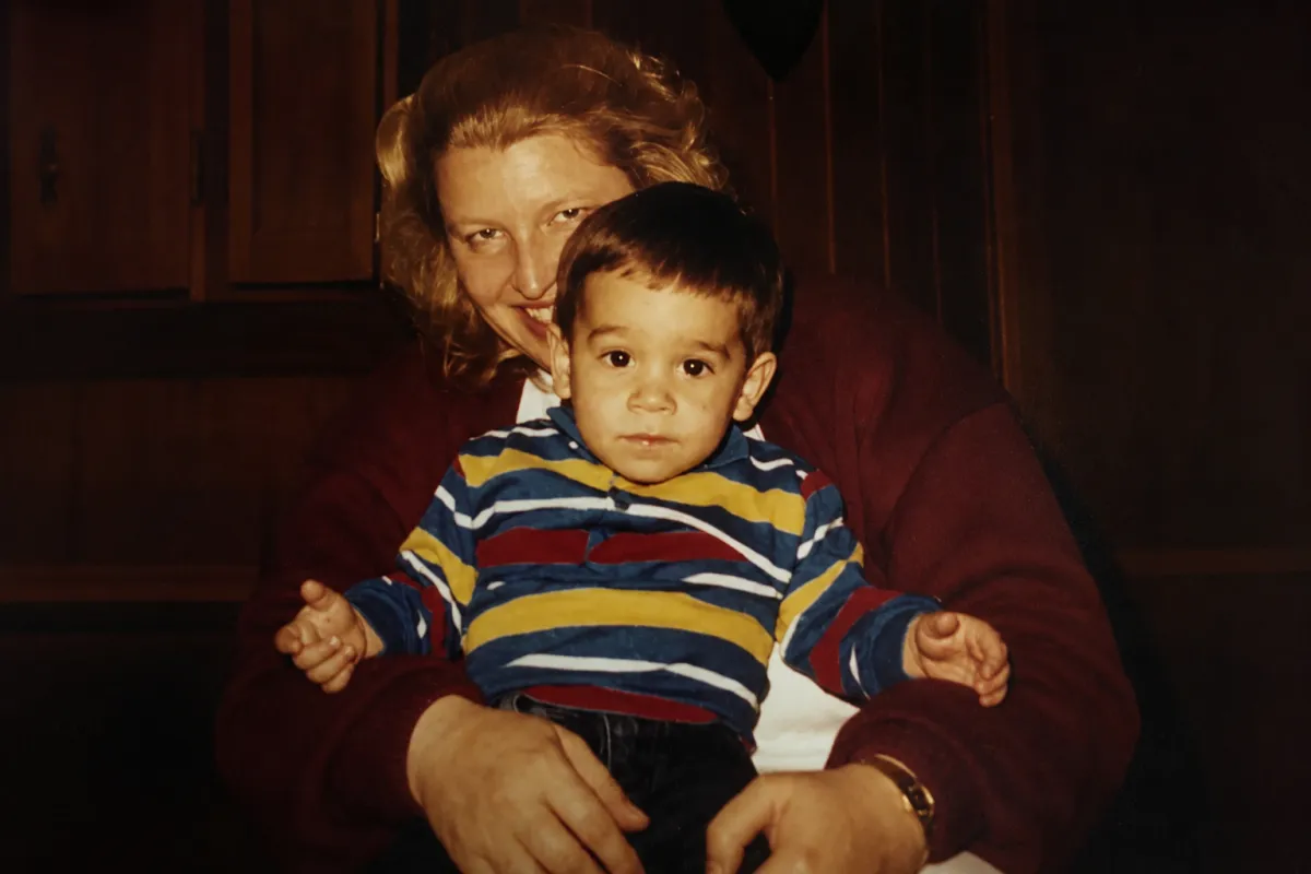 Ann Schmidt Walker, and her son Brick
