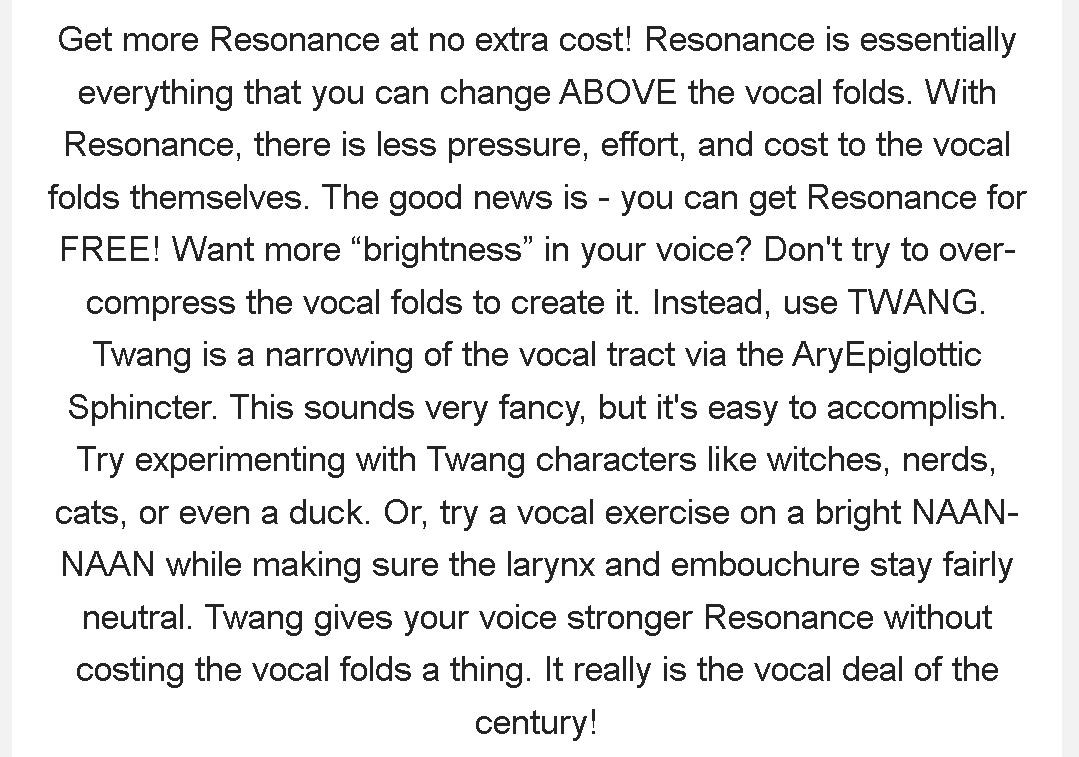 Controlling the larynx
