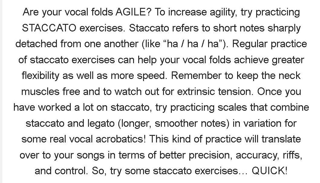 Controlling the larynx