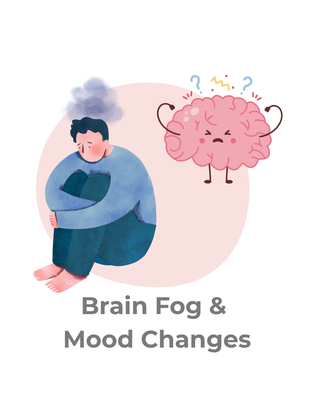 brain fog, confusion, and mood changes linked to neuropathy