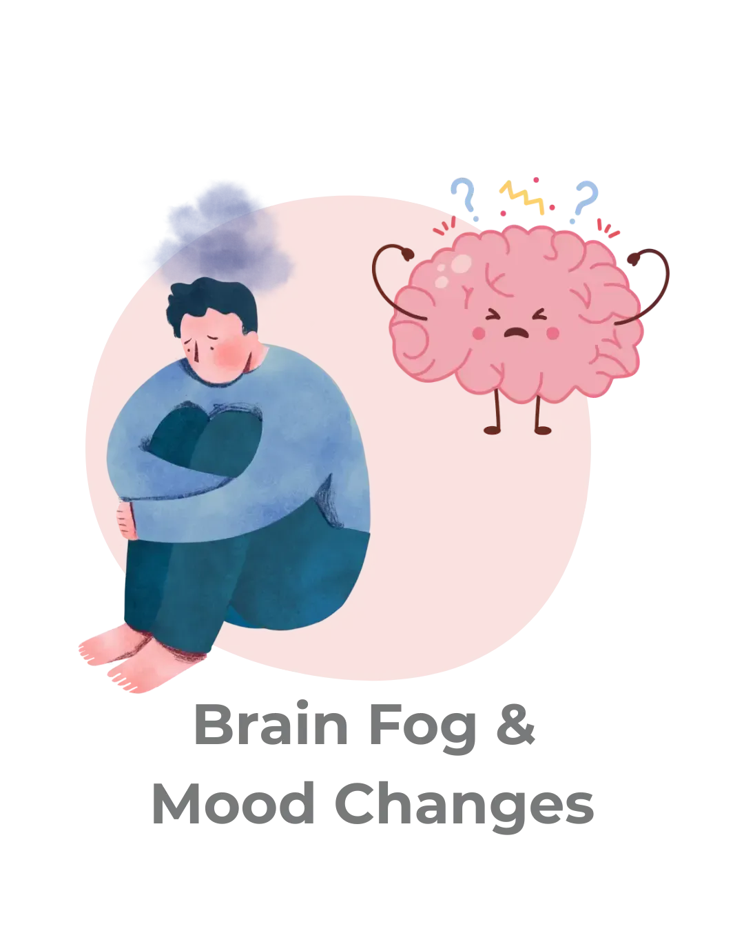 brain fog, confusion, and mood changes linked to neuropathy