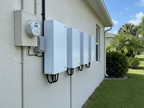 Solar Battery Installation 