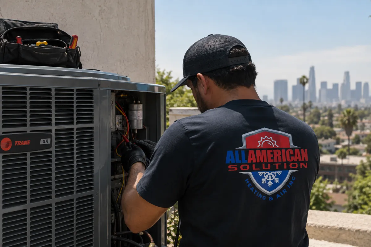 fixing ac HVAC Contractor, Los Ángeles