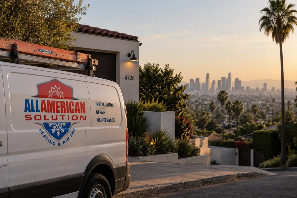 truck ac HVAC Contractor, Los Ángeles