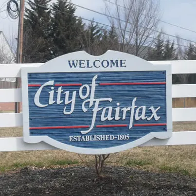 City of Fairfax VA sign