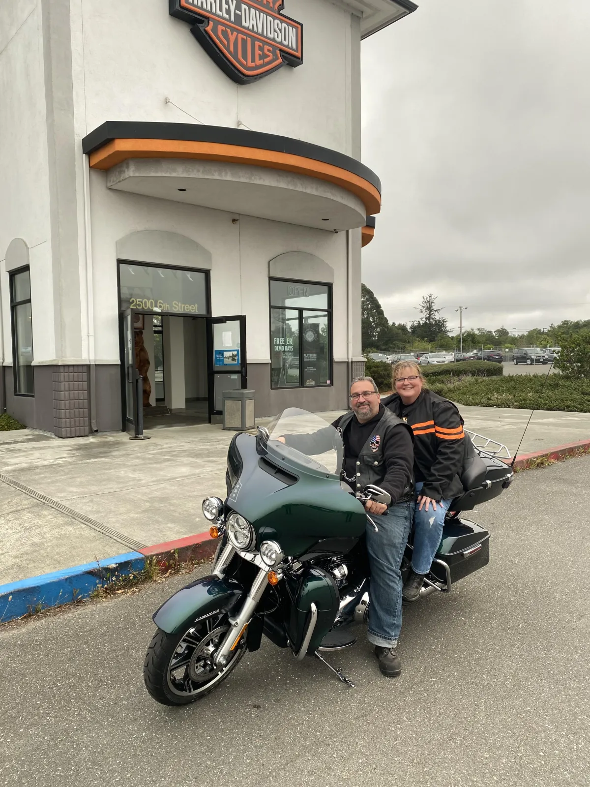 Dr. aaron Chiropractor in vancouver wa on a motorcycle