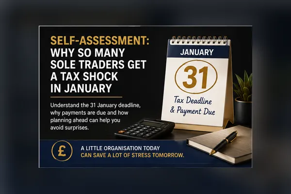 Self-Assessment: Why So Many Sole Traders Get a Tax Shock in January