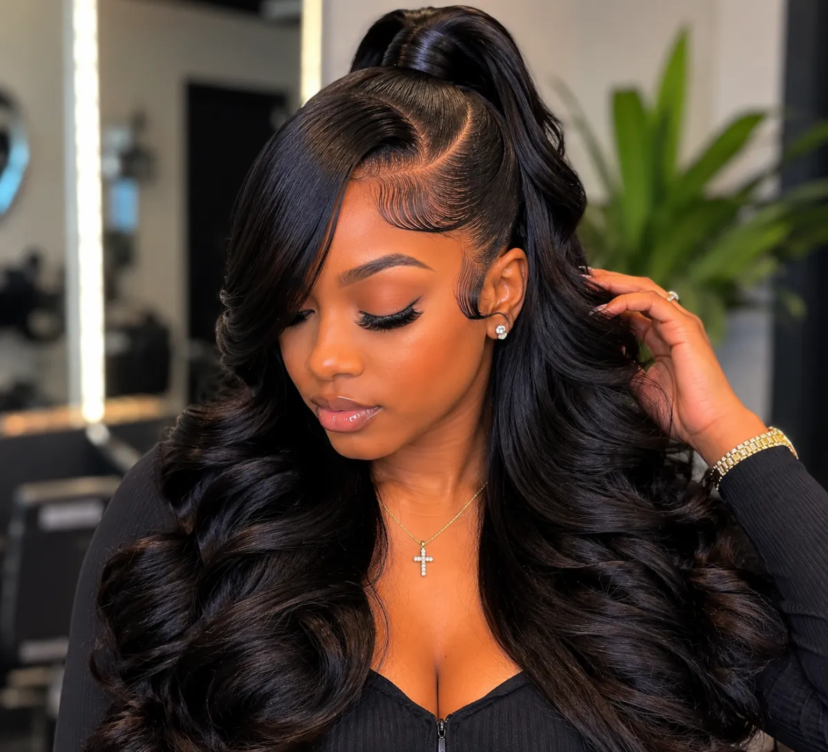 Two-Way Vixen | Half Up Half Down