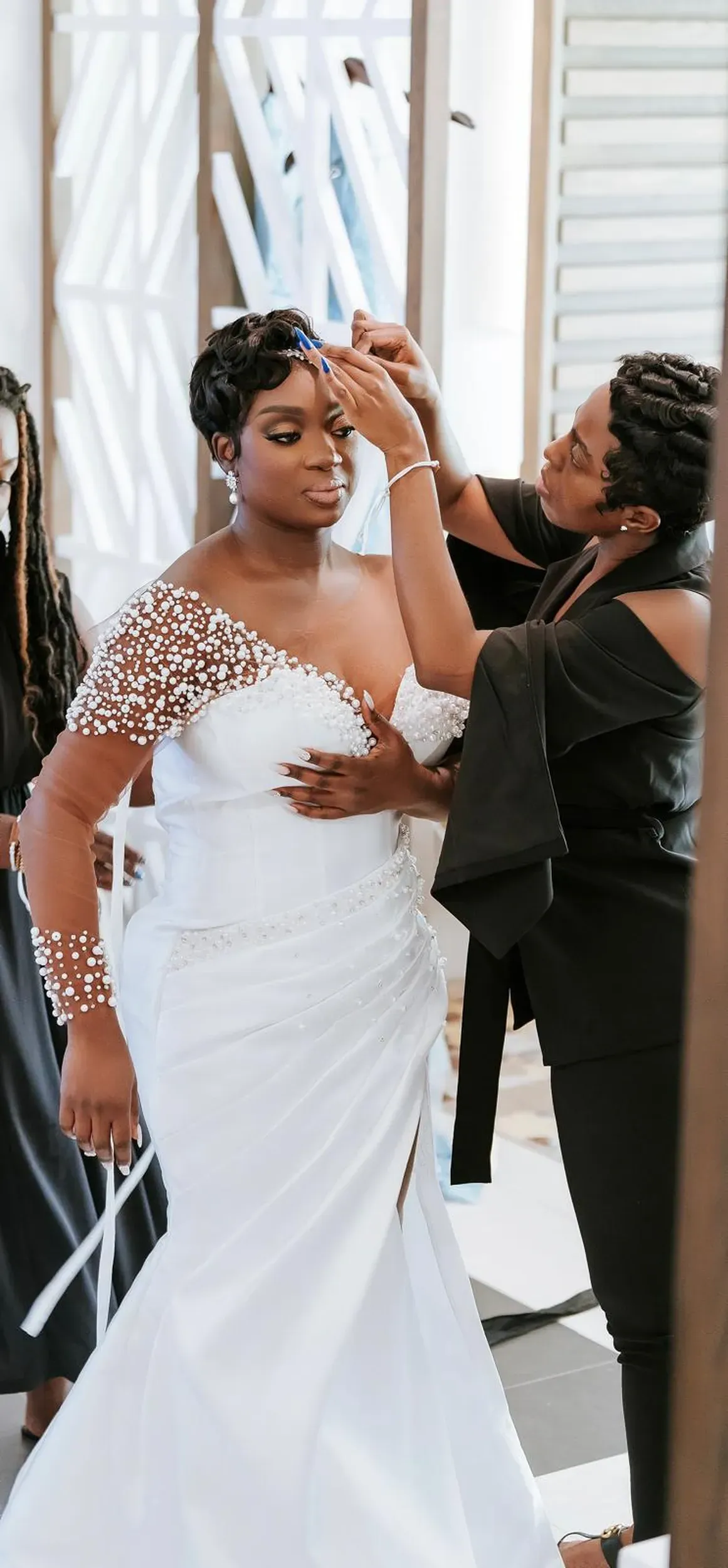 Luxury salon experience and professional consultation