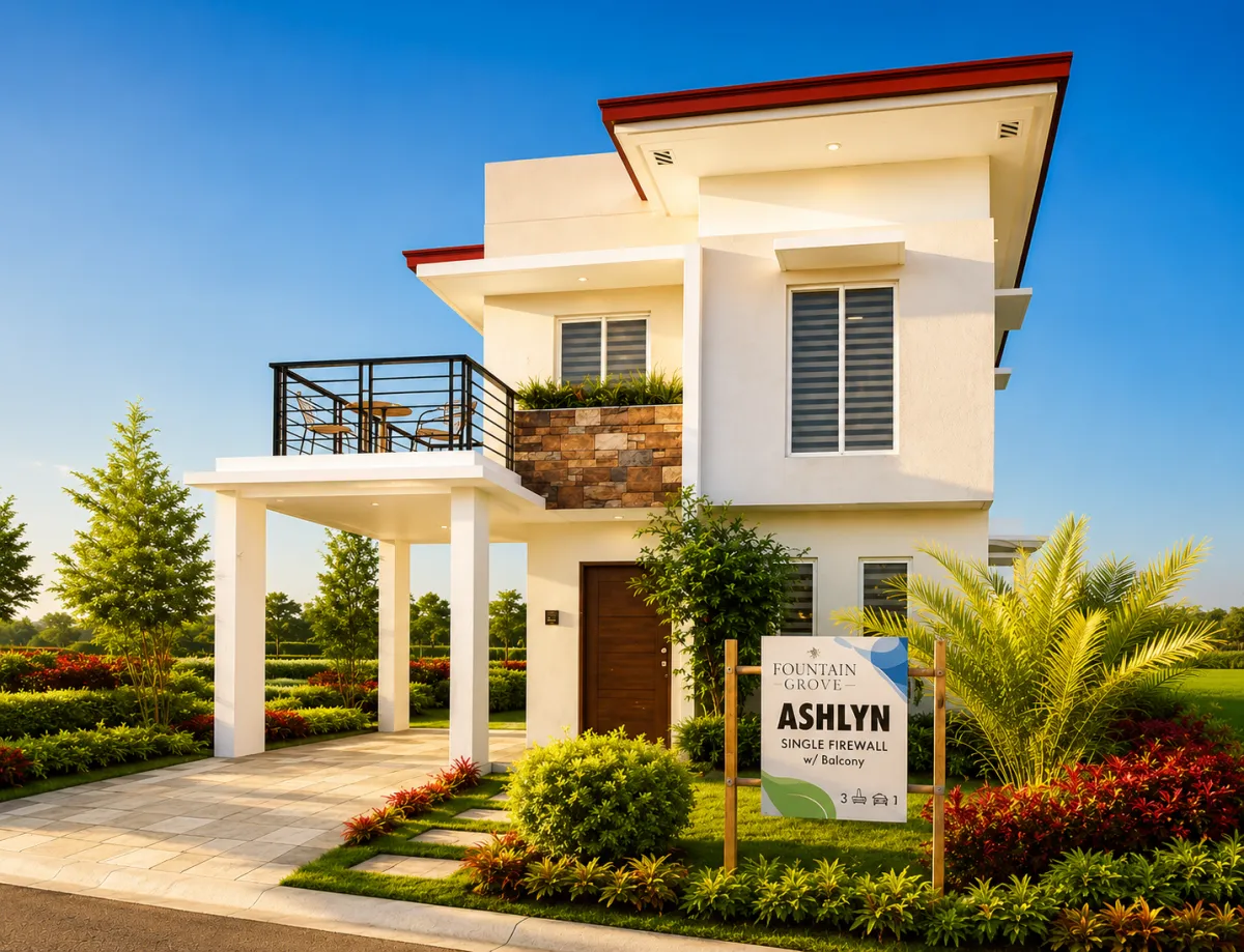 Luxury house model exterior rendering