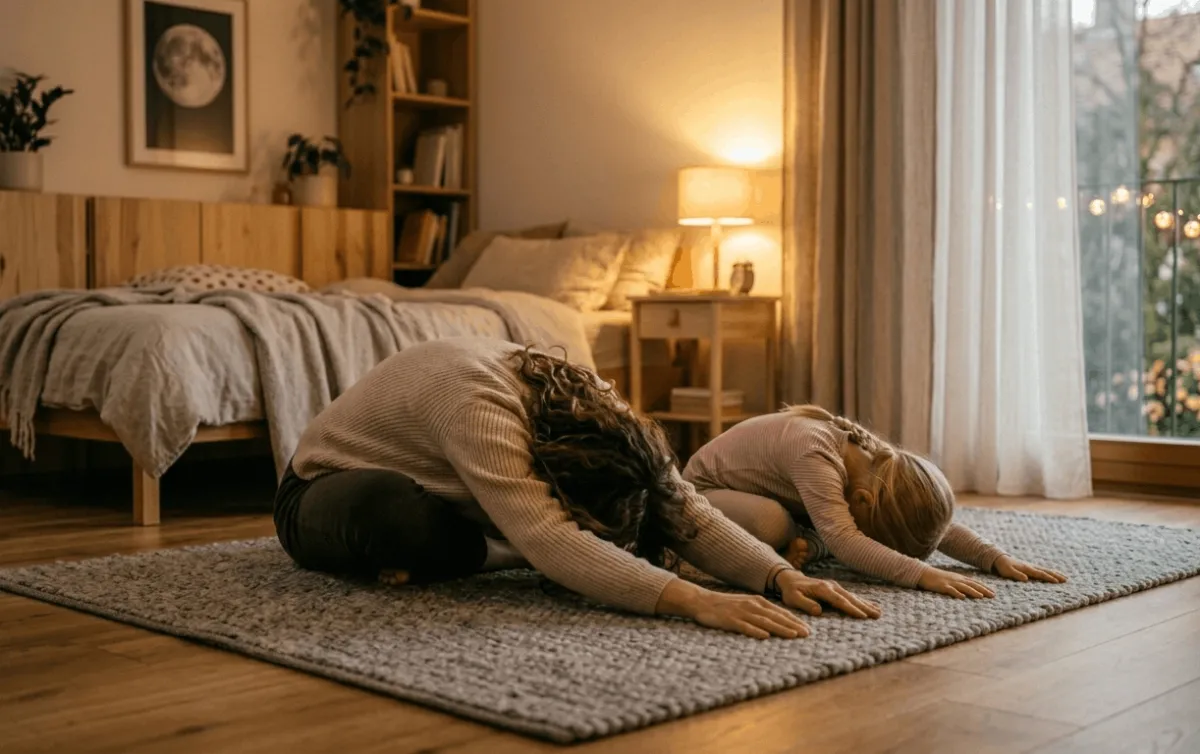 Kinderyoga Übungen zu Hause: Anleitung für Eltern