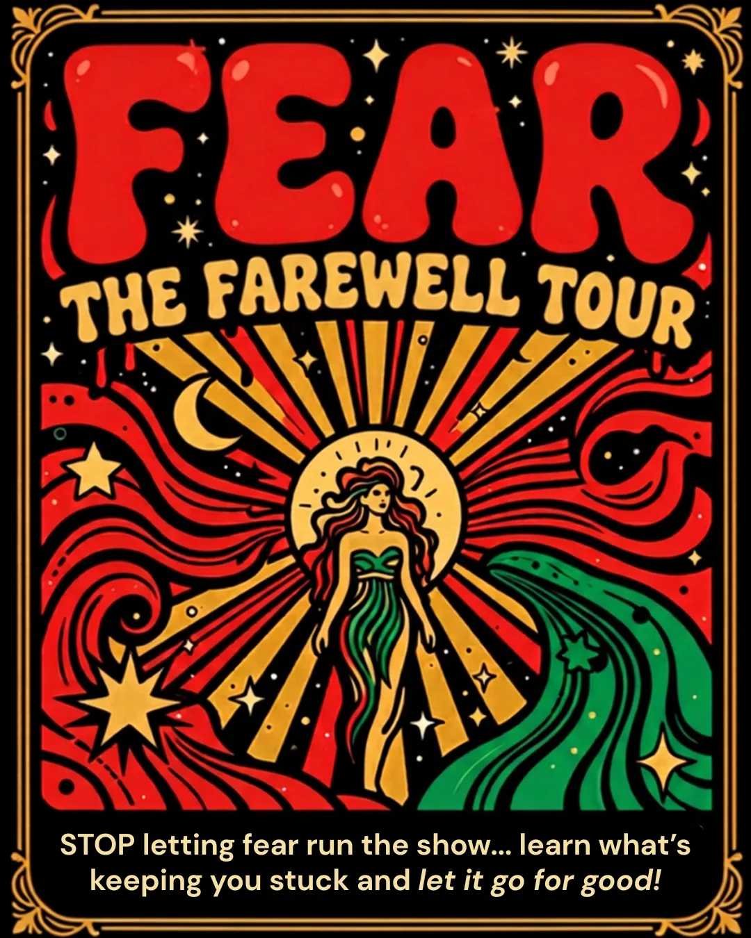 FEAR The Farewell Tour marketing flyer