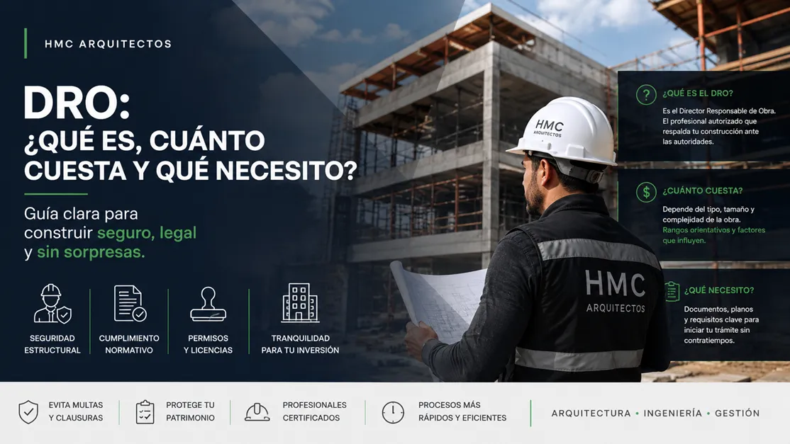 DRO para licencia de construcción: Cuánto cuesta y qué necesito?
