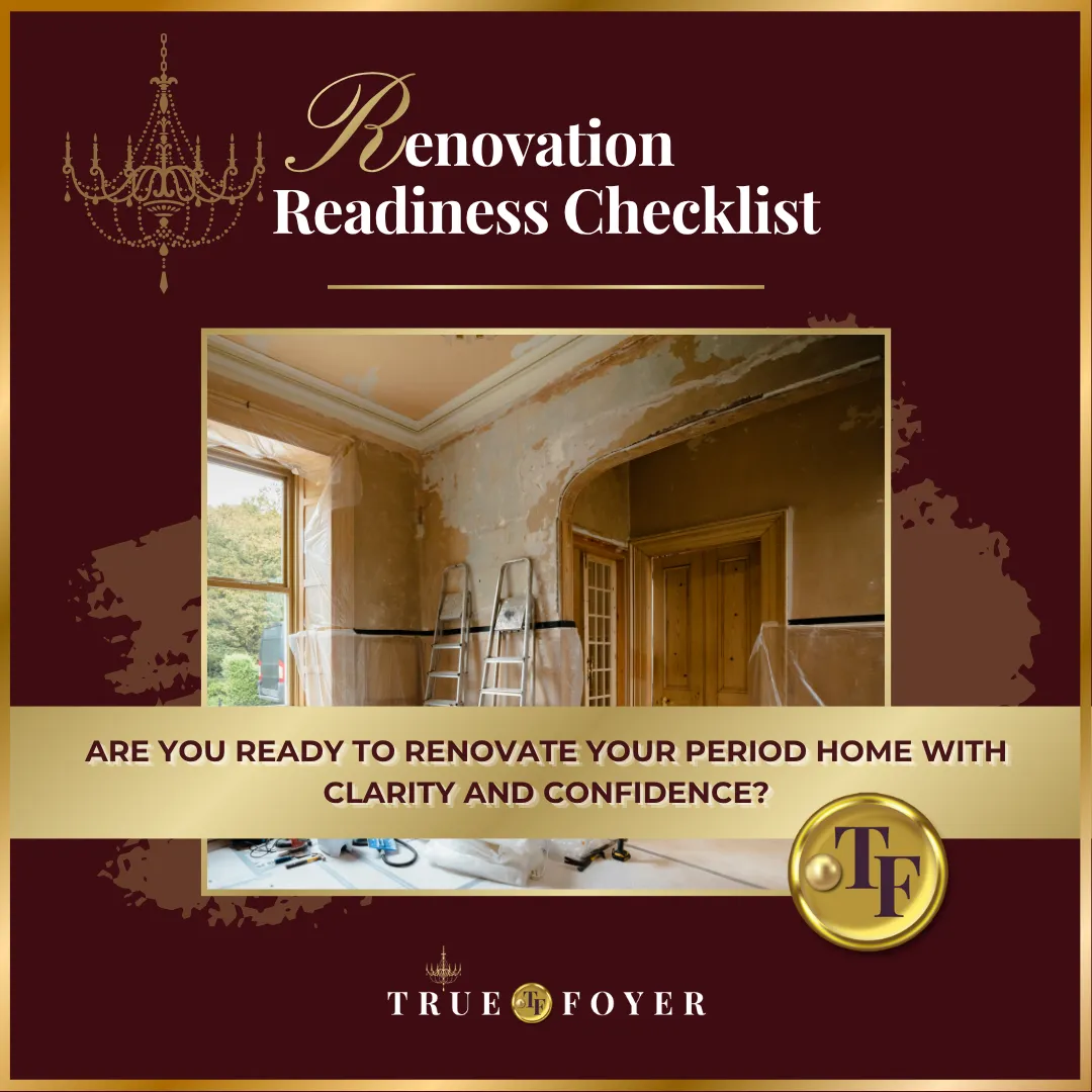 Renovation Readiness Checklist | True Foyer