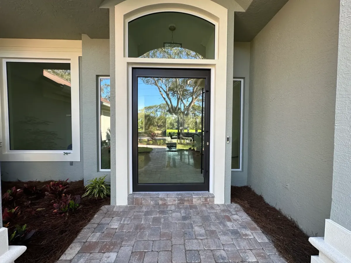 Fort Myers hurricane door upgrade project