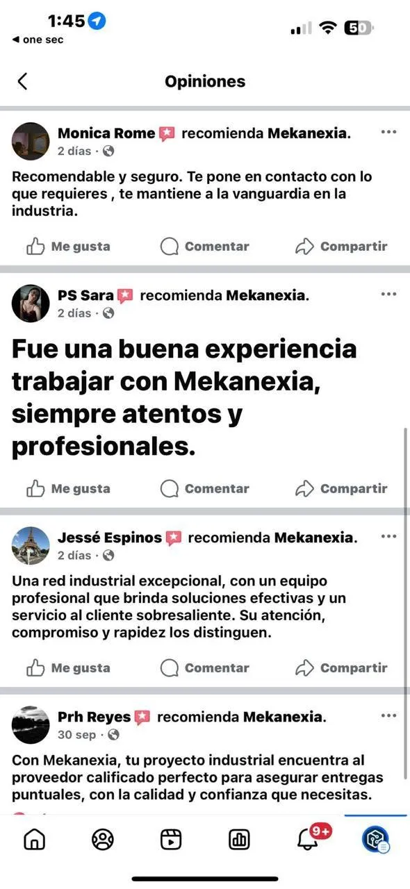 testimonios mekanexia