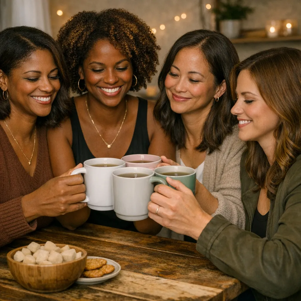 Tea Break Sisterhood — free community for mums over 40, founded by Carole D. Monteiro