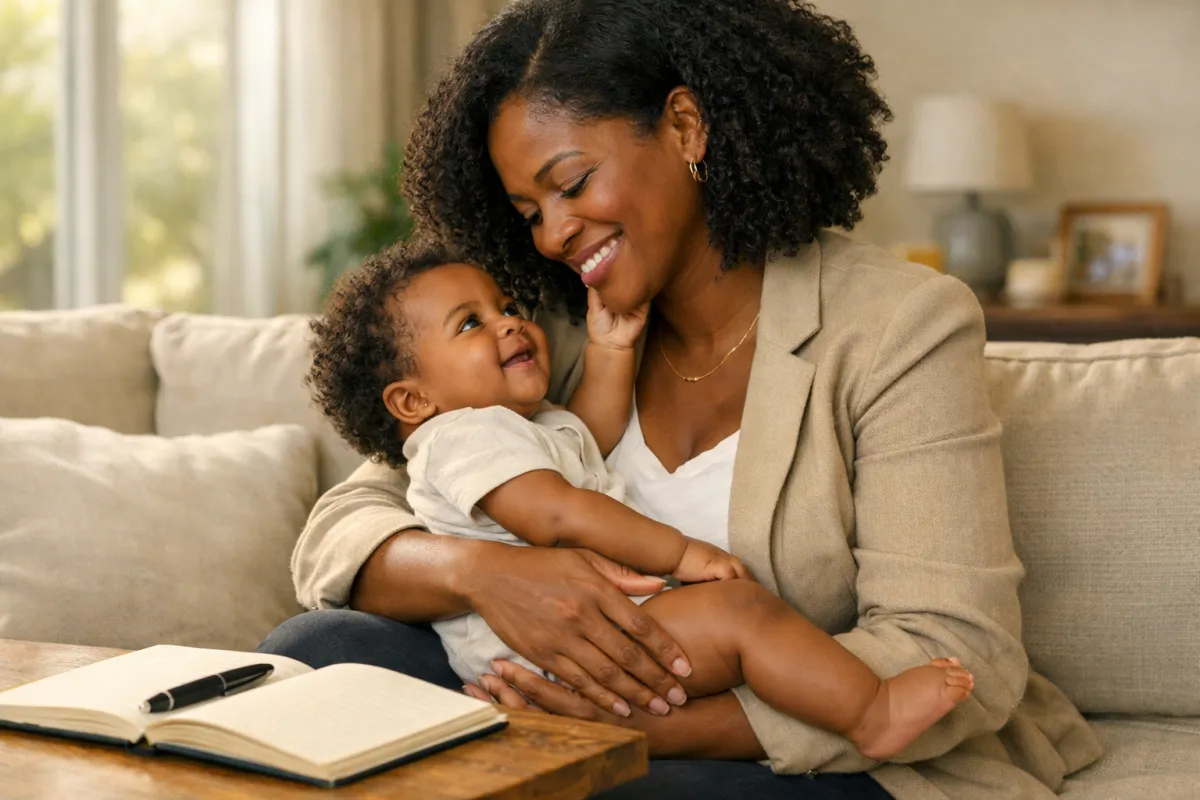 High Achiever to New Mum: Control to Connection Over 40